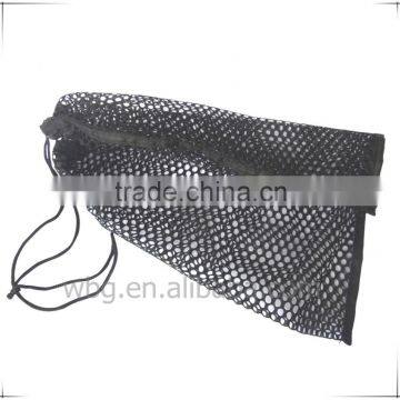 new volleyball packing bag for usa volleyball market, drawstring mesh ball bag