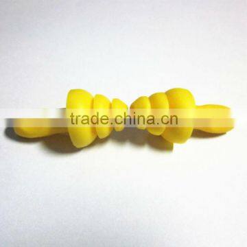 2016 waterproof swimming ear plugs reuseable silicone ear plugs with kinds of packing