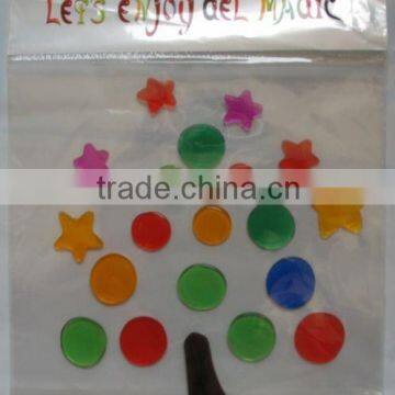 magic gel sticker