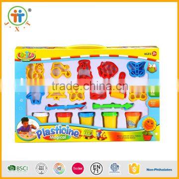 Funny play dough toy educactional diy clay toy for kids