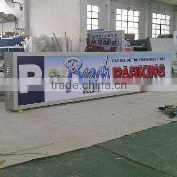 Outdoor Waterproof Vinyl Sign Advertising