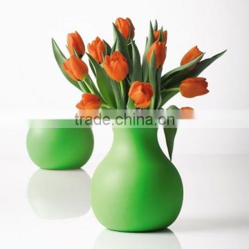 Unbroken customer logo silicone vase