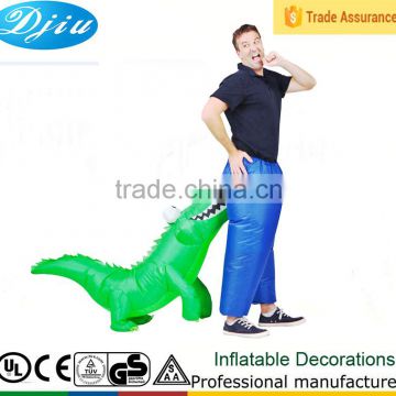 DJ-CO-179 alligator inflatable animal interesting product from china crocodile