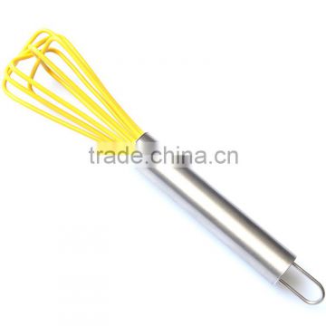 silicon kitchen wihsk hand balloon egg beater silicone whisk