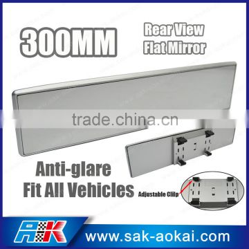 Silver Anti-glare 300mm Wide View Car Rear Mirror