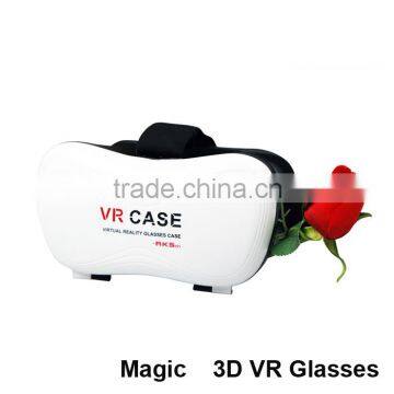 Super quality VR Case 3D Movies Games Headset Real Virtual Reality VR 3D Glasses