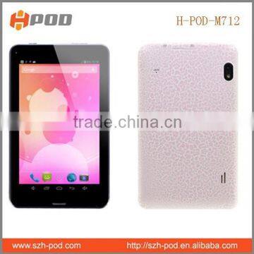 2015 top quality newest tablet pc android dual core 7 inch 2G with 1*sim rear2.0 bluetooth