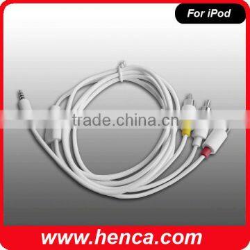 new Video Compatible AV Cable for iPod