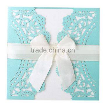 Invitation Card Laser Cut Decoration Wedding Paper Craft