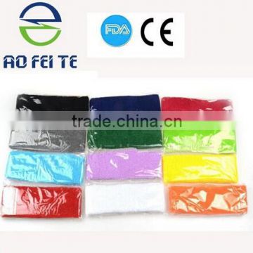 Wholesale alibaba Neon Colored custom bulk sweatbands no minimum