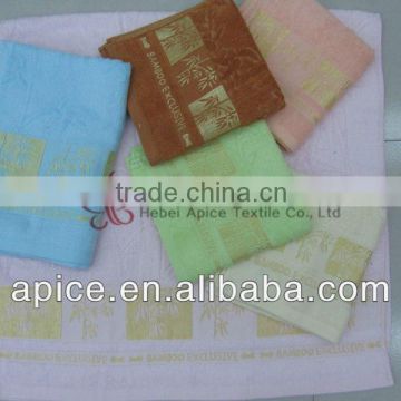 high quality bamboo fiber towel set