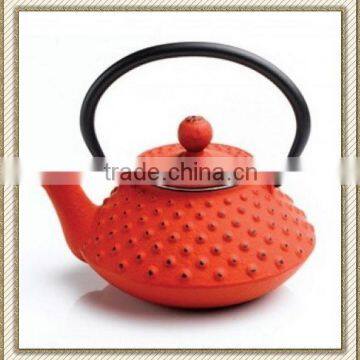 0.3L 10oz rosseto cast iron teapot Red