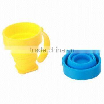 Folding FDA Standard silicone water cup