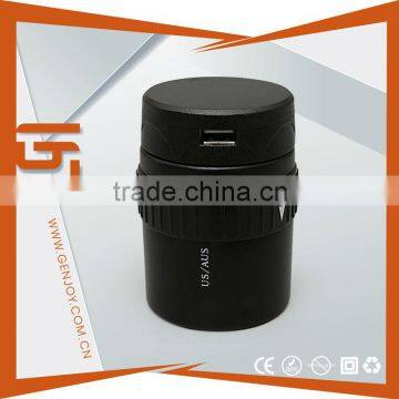 Multi Socket travel AC Adapter UK US AUS EU Plug Travel Adapter with USB Port