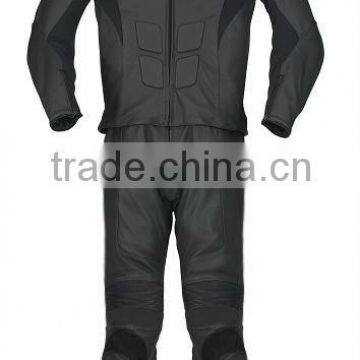 2-Pc Professional Motorbike Racing Leather Suit