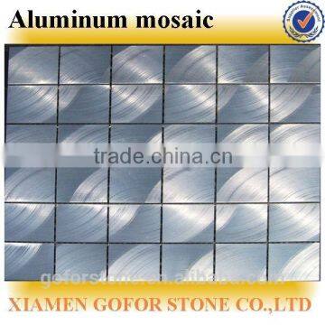 aluminium mosaic Wall & Kitch & bathroom Mosaic Aluminium Alloy Mosaic