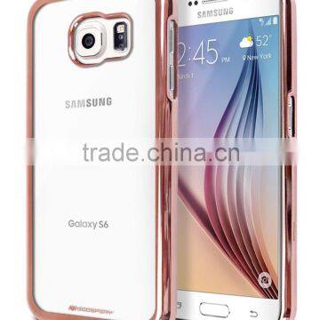 Original Mercury Jelly Case For Samsung Galaxy S7 S7 Edge Goospery Soft TPU Case Electroplate