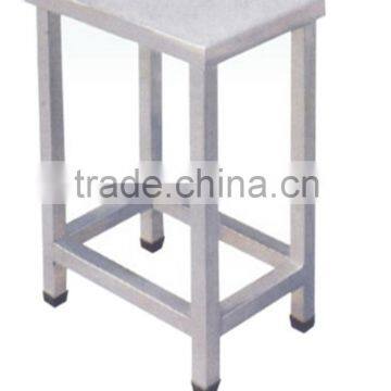 wholesale stainless steel children bar stool with 4 legs