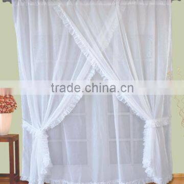 100% polyester voile curtain