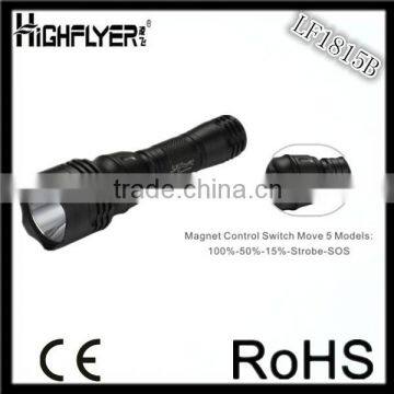 Rechargeable Battery Power Source and LED Light Source dive flashlight