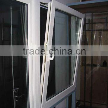 vertical opening window/two way opening window/vertical awning window