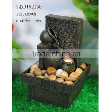 Souvenir gifts resin battery operated mini fountain for sale                        
                                                Quality Choice