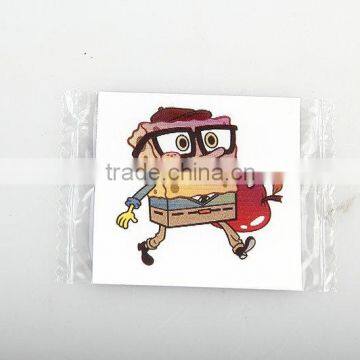 fashion design 3d sticker 3d lenticular sticker OEM also welcome