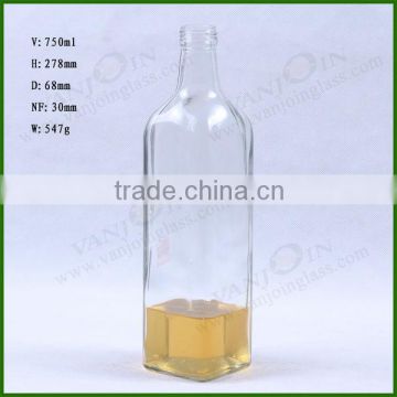 750ml Salad Oil Glass Bottle