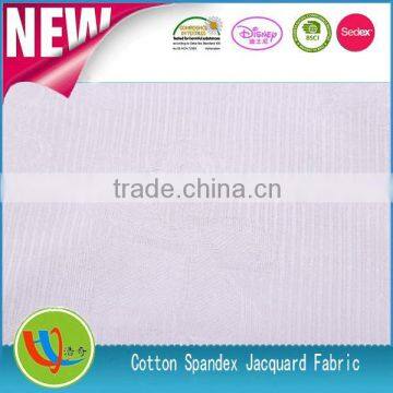 2014/2015 Cheap ShaoXing hot spandex jacquard cotton fabric textile