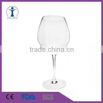 wholesale antique quality lead free crystal red wine glass for weeding