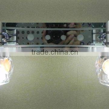Glass Aluminium 2 Light Wall Sconces/mirror Lamp Contemporary photo-3
