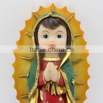 Mexico Guadalupe Resin Handicraft Church Ikon Religious Furnishing Articles photo-6