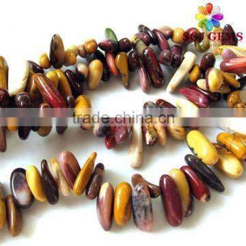 7x12 mookite chips,semi precious stone beads