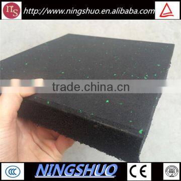 Trade Assurance Gym Center Rubber Mat Floor, Gym Noise Reduction Rubber Flooring