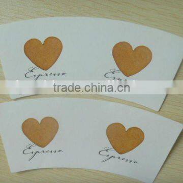 Cutted pe Coated Paper Cup Fan /blank photo-4