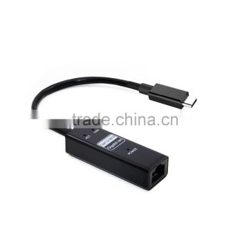 1000Mbps USB Type-C to RJ45 LAN Ethernet Adapter