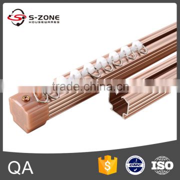 Five star hotel aluminium sliding ceiling curtain rail