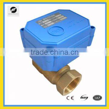 2 way motorized ball valve for Solar therma control