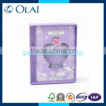 luxury custom packing perfume box for girl