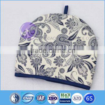 home textile heat resistant custom printed cotton fabric tea cosy