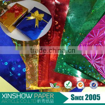 20micron thin bopp wrapping gift holographic film