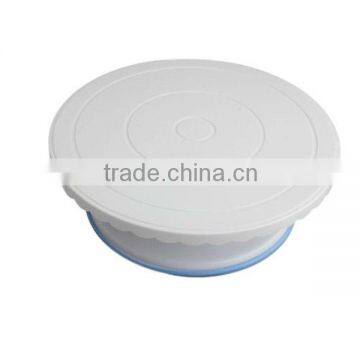 Plastic Decorating Revolving Stand Rotating Plate Stand Cake Turnplate Plastic Cake Turntable