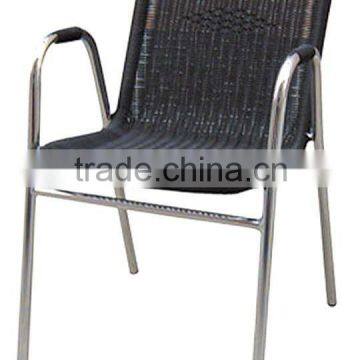 Rattan/wicker armchair