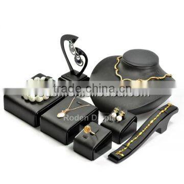 Supply OEM Fashion Handmade Wooden Jewelry Display Stand Jewelry Stand Furniture Jewellery Counter Display photo-6