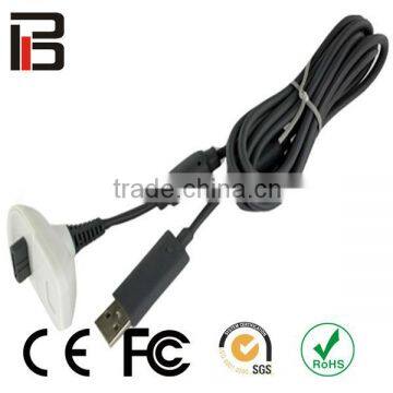 2013 hot hot item for xbox360 charge cable for xbox360 slim cable