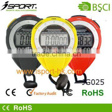 waterproof anti-shock CE RoHs large digital led stopwatch