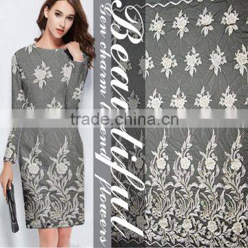 China Supplier Cord Lace Fabric, Special Lace Embroidery Fabric With High Quality photo-5