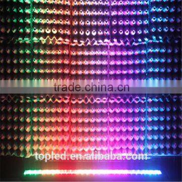 Half Meter Dmx Led Bar 120*10mm Led Wall Washer Battery Powered Lighting Bar IP20