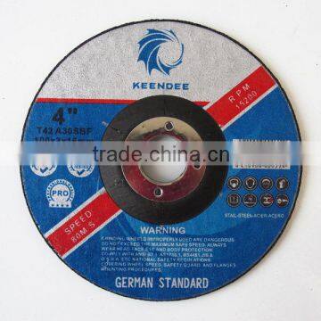 High speed abrasive grinding disc angle grinder wheel use for metal steel