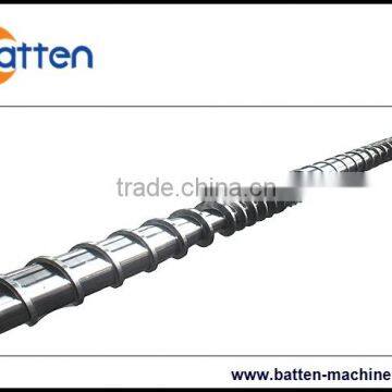 single screw extruder machine screw and barrel for PE plastic machine